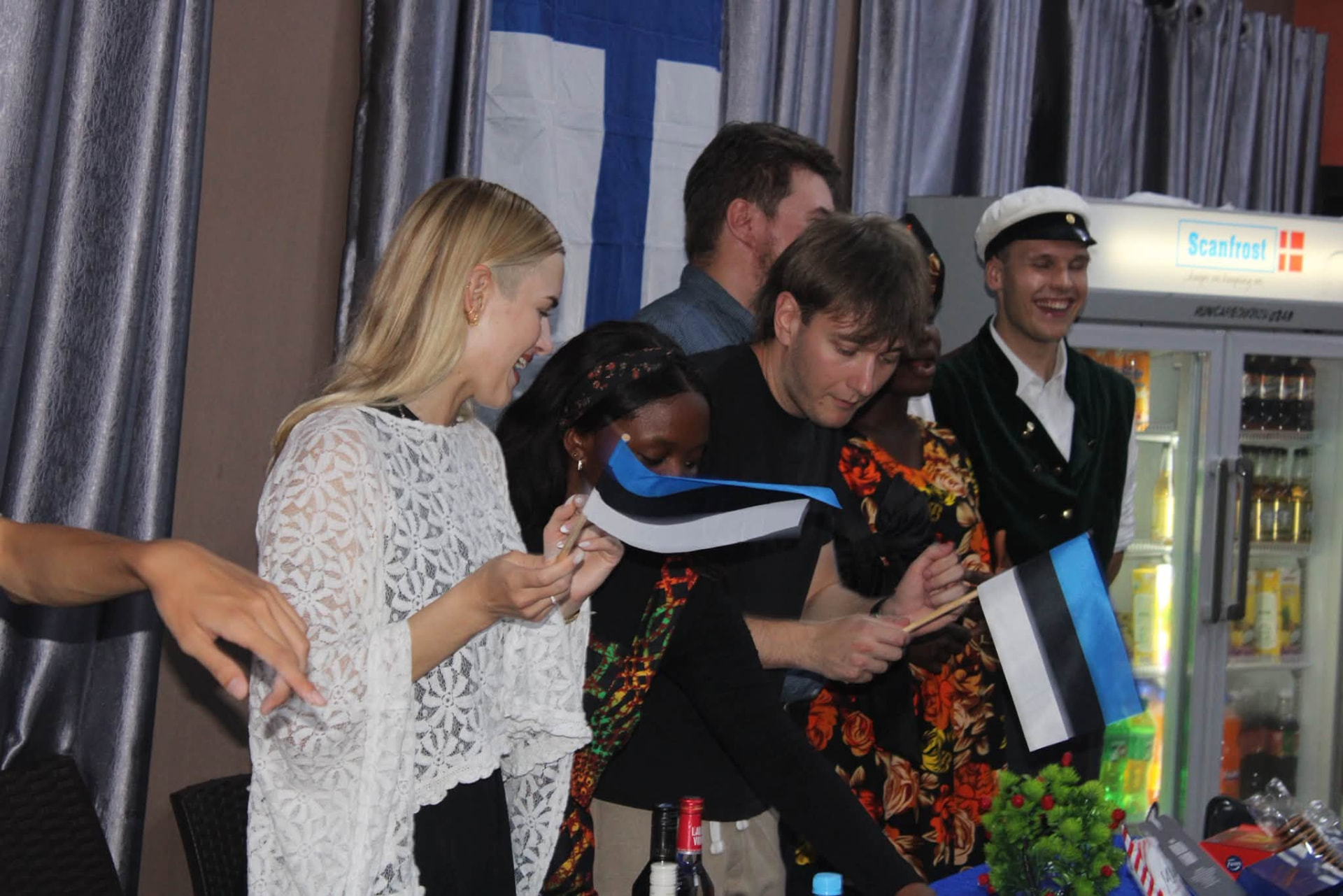 International cultural evening with partner students