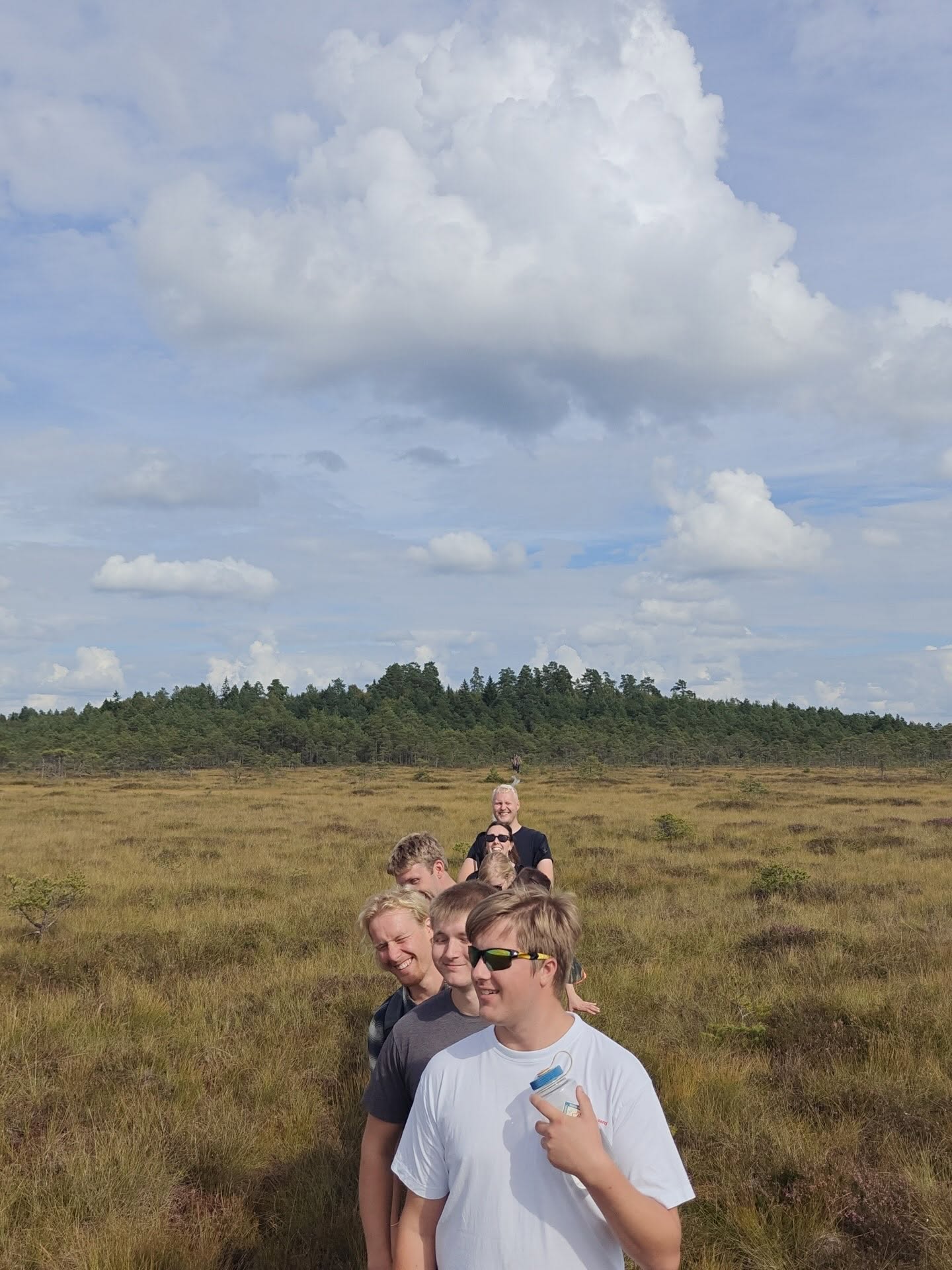 Bog hike in one of Estonia's protected wetlands
